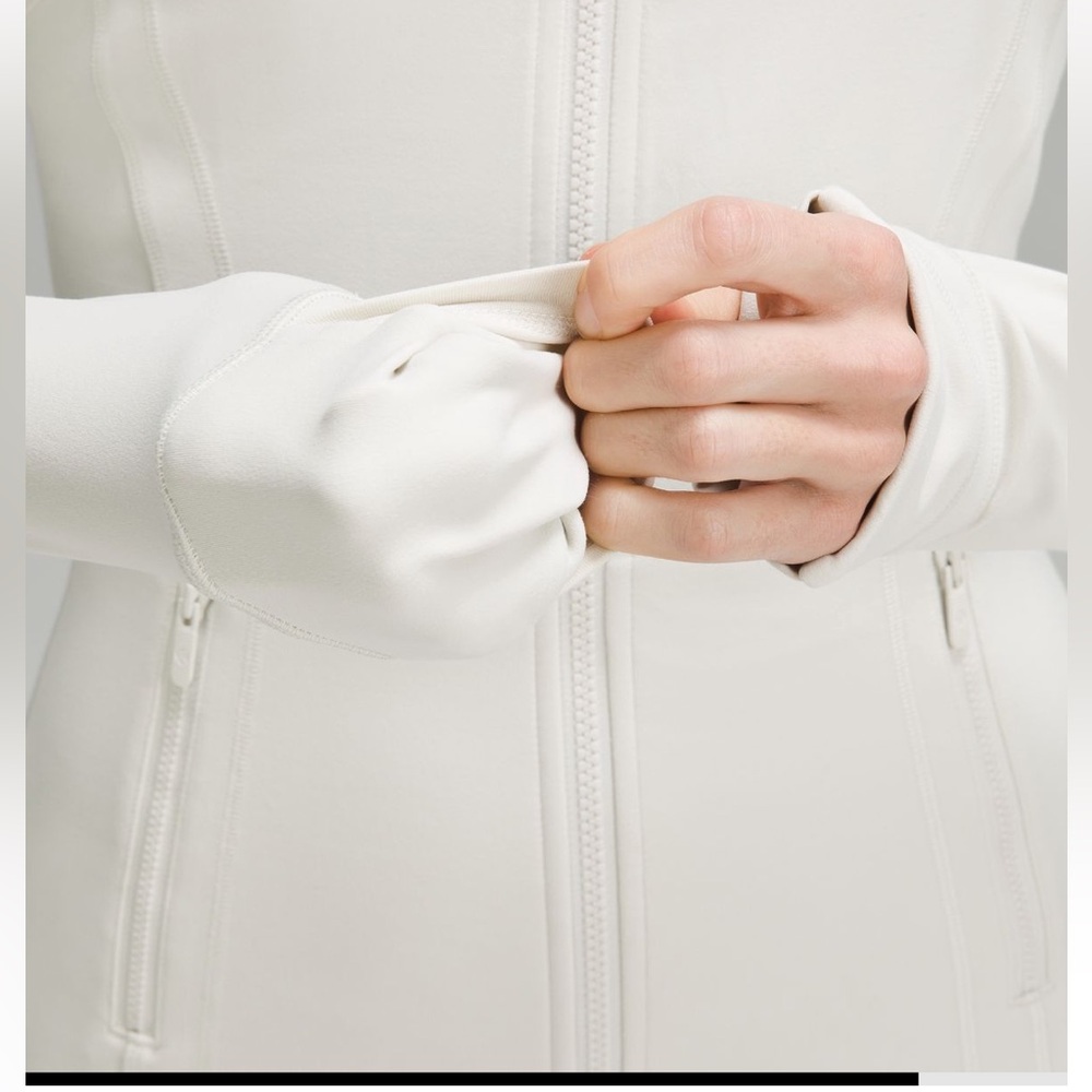 š¤Lululemon Define Jacket fan-favourite in buttery-soft Bone Nulu⢠fabricš¤ - Picture 4 of 16